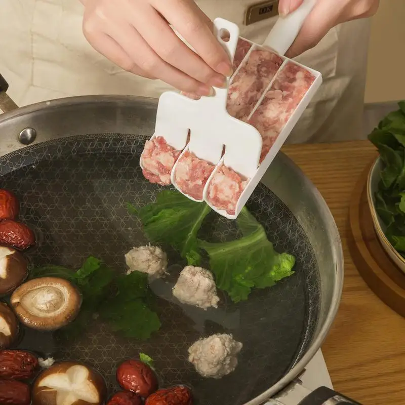 Kitchen Triple Meatball Maker Meat Ball Scoop Cutting Spade Non-Stick meatball maker,kitchen utensils