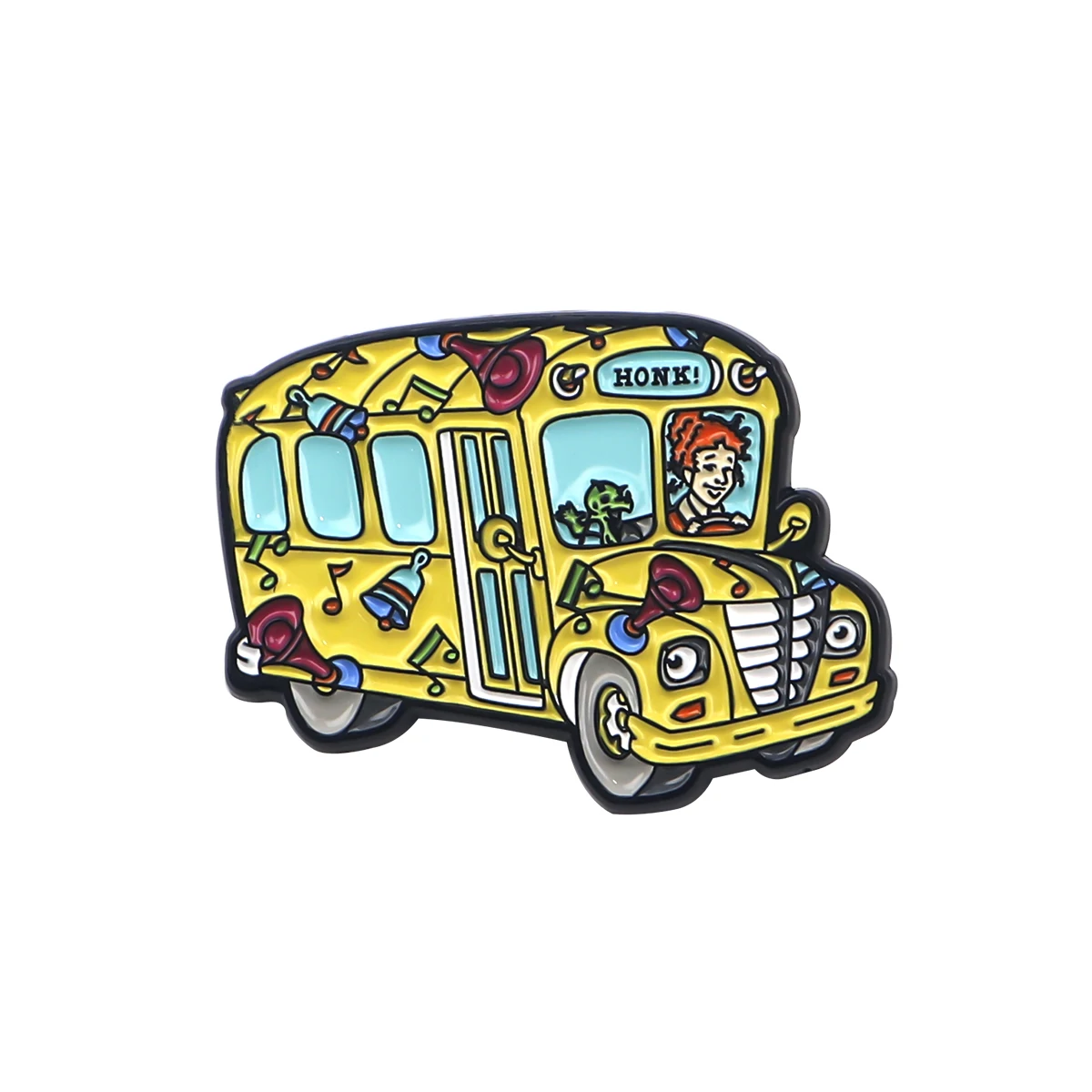 Pin esmaltado de autobús escolar mágico para mochilas, broches de regalo,  insignias de Manga en mochila, broche para ropa, joyería - AliExpress, image size:1200x1200