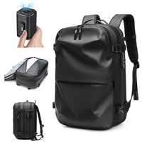 Men Travel Backpack vacuum compression 17 inch Laptop Backpack Business Large Capacity school Backpack Expanded Hiking backpack 1