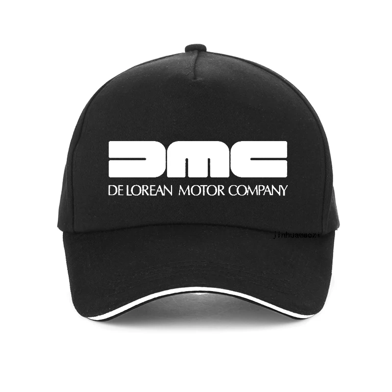 

Marca delorean motor empresa boné de beisebol de volta para o futuro filme bonés moda unisex ajustável 100% algodão snapback