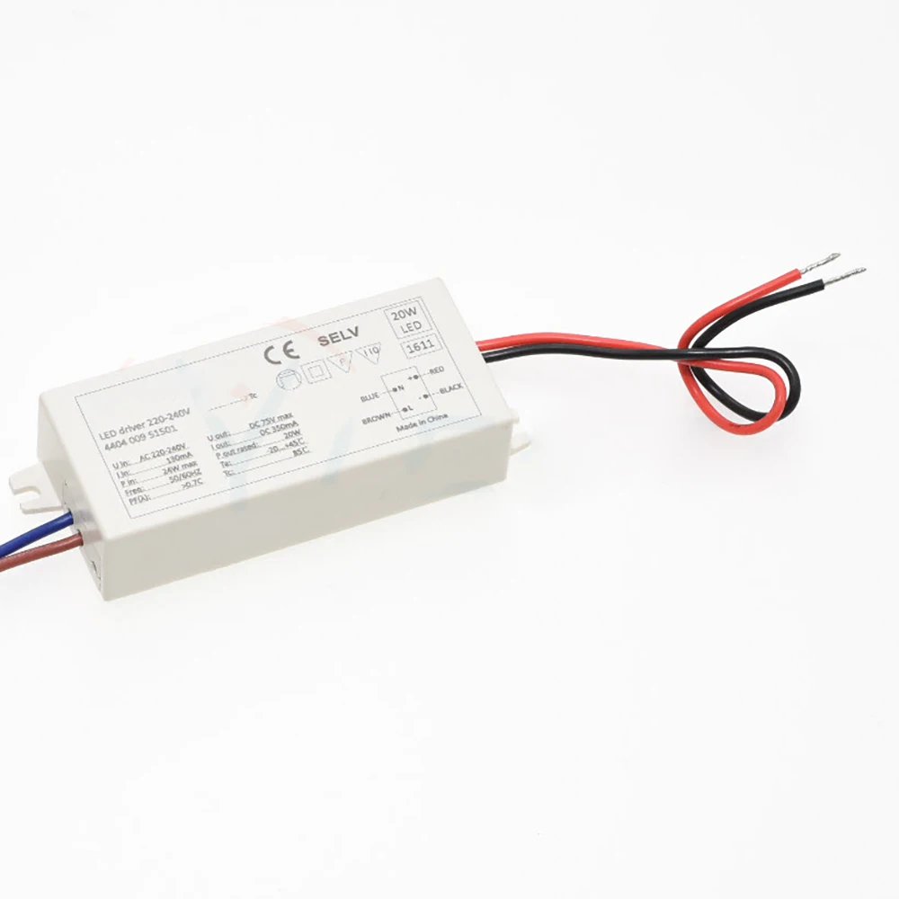 LED Driver 220-240V 20W LED Output 36-58V 350mA for Philips Dimming Driver LED Constant Current Driver