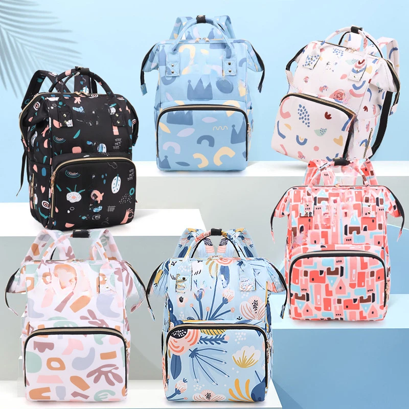 Mommy bag 2023 new fashion lightweight multi-function Maternity package large capacity milk storage mother bag backpack