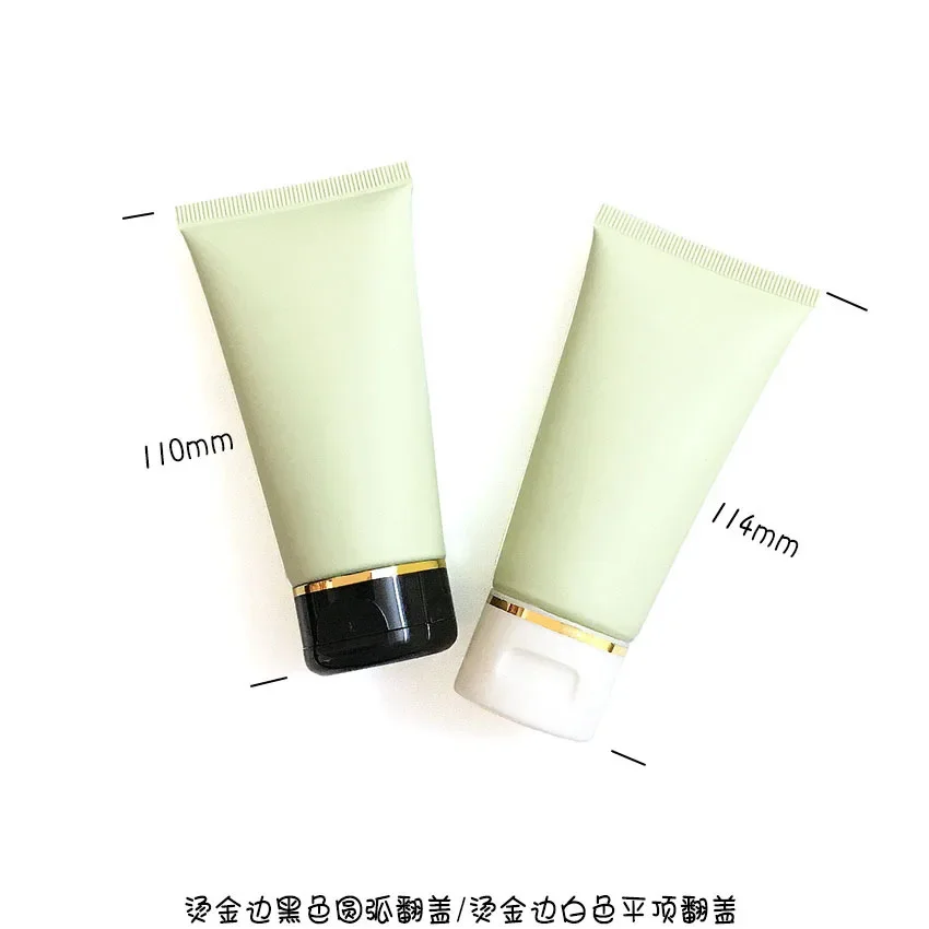 20pcs 50g Cosmetic Hose Green Frost Matte Facial Clean Cream Empty Bottle 100g Plastic Squeeze Container Lotion Frost Soft Tube - Image 2