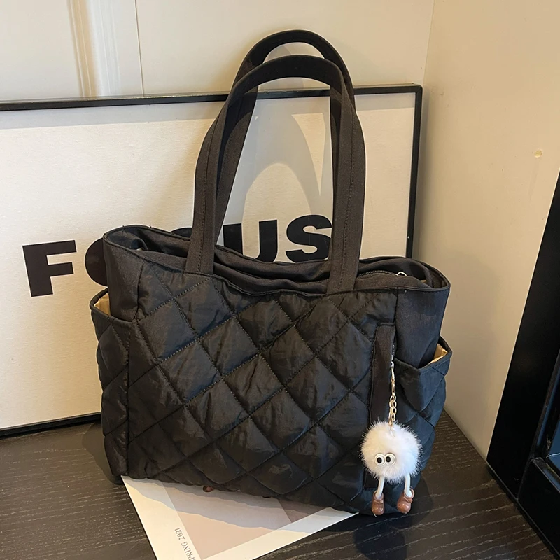 Women's Fashion Large Capacity Handbag - Lightweight with Safety Zipper, Perfect for Work, Travel, Beach, and Gym