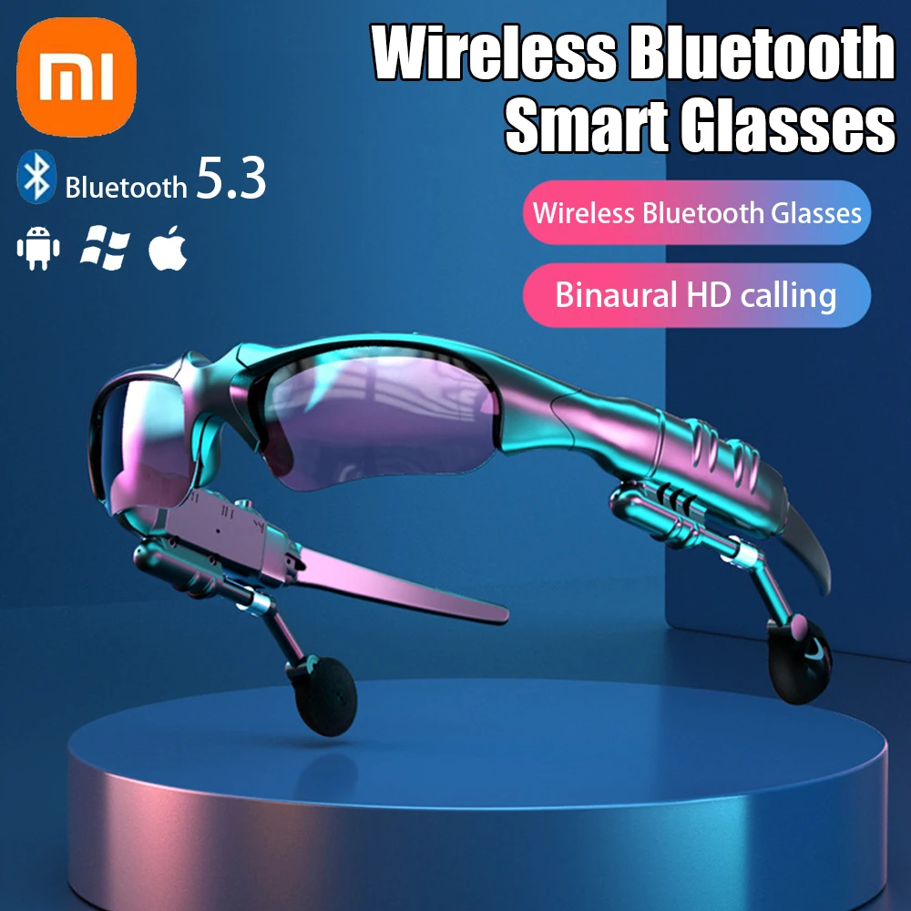 

Беспроводные смарт-очки Xiaomi с Bluetooth мужские солнцезащитные очки для вождения поляризационные солнцезащитные очки интеллектуальная коммуникация солнцезащитные очки для улицы