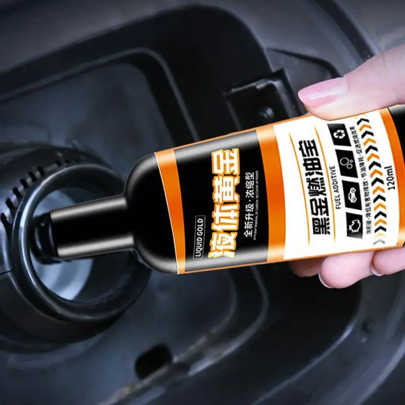 120 Ml Fuel Injector Cleaner Car System Petrol Saver Gas Oil Additive Carbon Cleaning Agent Restore Peak Performance Dropship