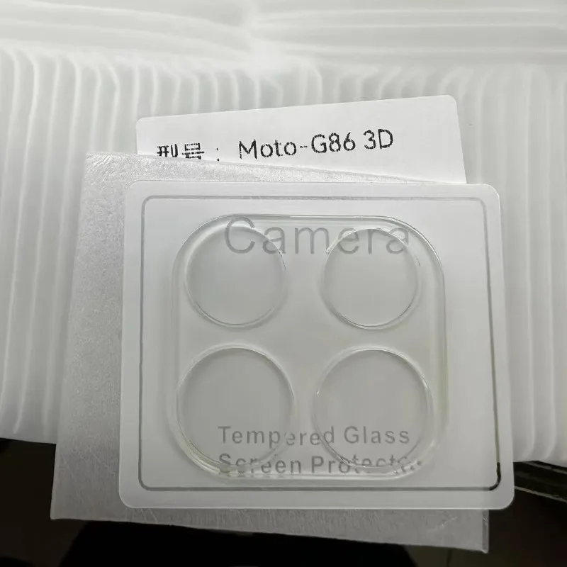 3D Tempered Glass Camera Lens Protector - 9H Strength