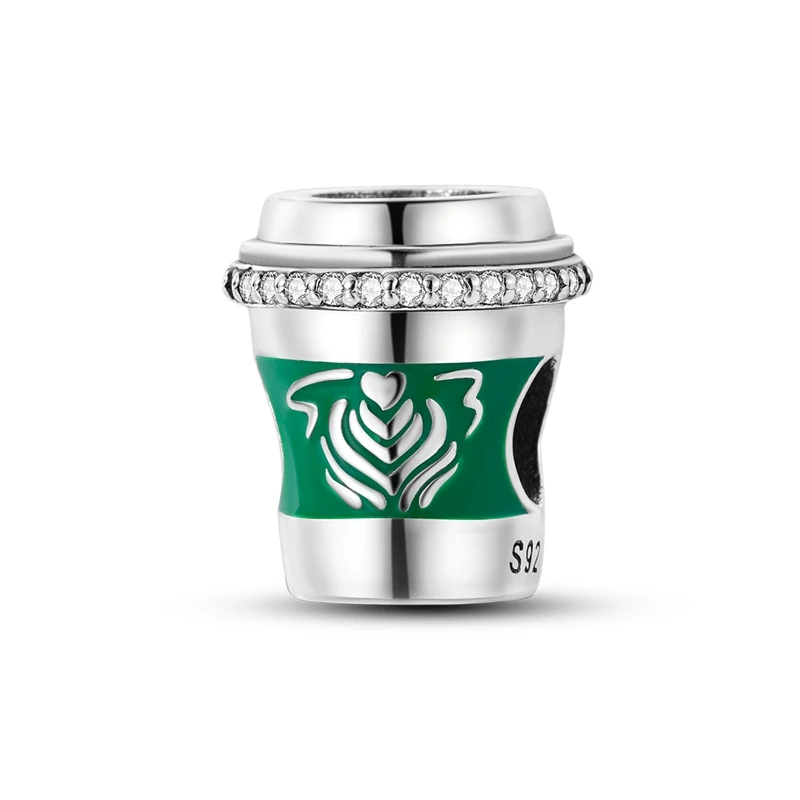 Charms aus 925er-Sterlingsilber mit Baum des Lebens, vierblättriges Kleeblatt, grüne Serie, passend für Qikaola 925 Original-Armbänder, DIY-Schmuckherstellung – Detail 34