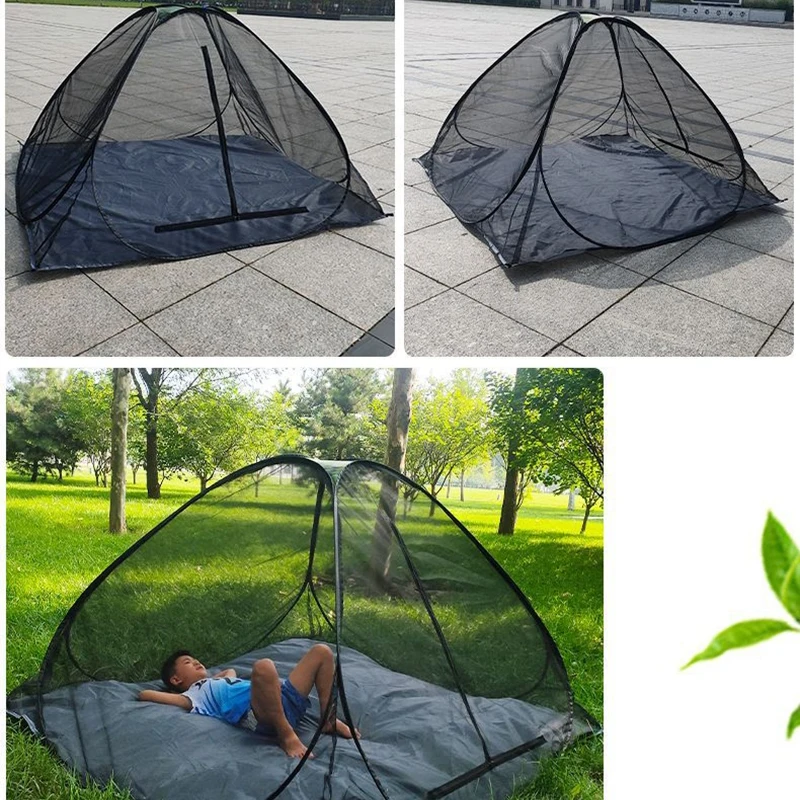 3Persons Pop Up Quick Open Indoor Mosquito Net Tent and Outdoor Camping  Summer Meditation Fish Throw Mesh Pergola Breathable - AliExpress
