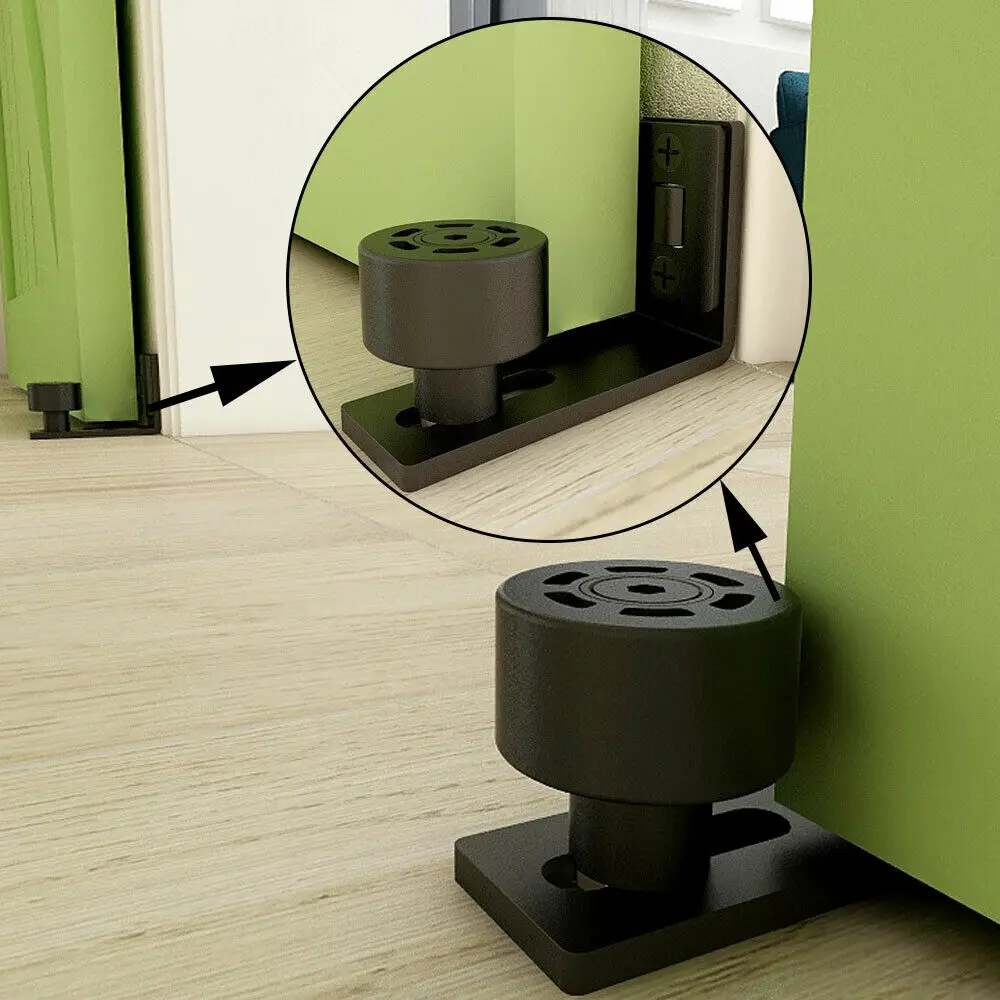 Sliding Floor Guide Adjustable Door Stopper for Bottom Ground Guide Sliding Barn Door Floor Roller sliding barn door guide