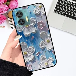 Floral Soft Silicone TPU Astronaut Phone Case - Cute & Fashionable Design for Oukitel C36 (THR01LDH)