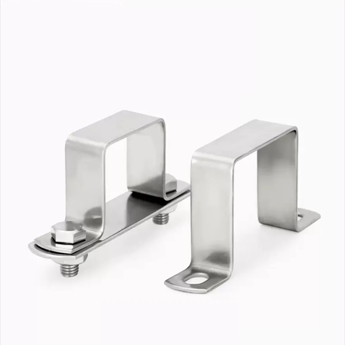 Edelstahl 304 Quadratische Klemmen - Rechtwinklige Halterung Für Rohre & Konstruktionen