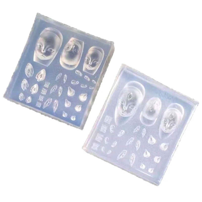 

Stamping Templates Devil Horns Art Molds DIY Carving Moulds K3ND