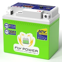 Démarreur de moto étanche avec BMS, batterie au lithium, scooter veFePO4, vélo de course, degré, 4L-BS, 5L-BS, 12V, 2Ah, 3Ah, CCA, 160A, 180A 4
