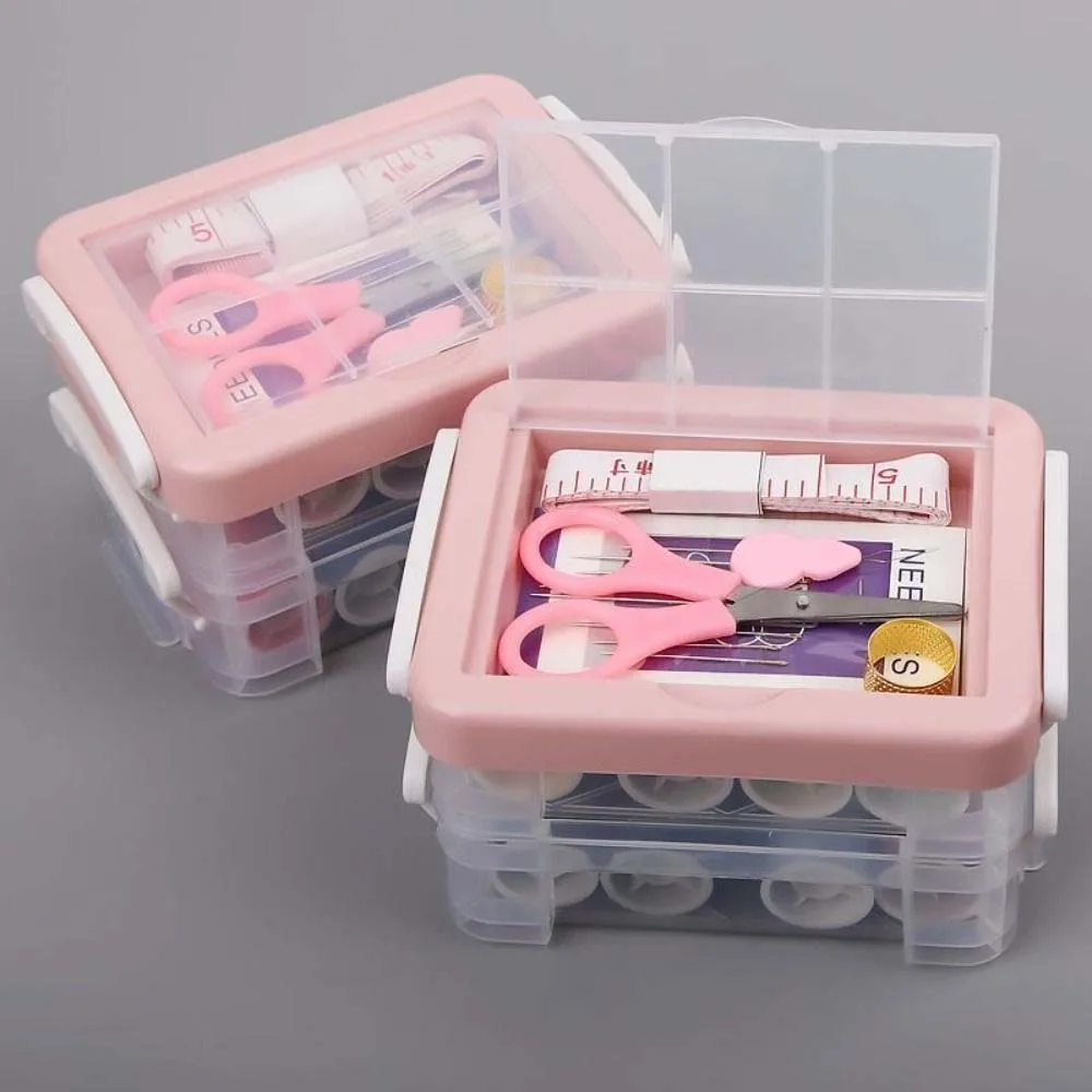 

1 Set 30PC Portable Household Sewing Kit DIY Embroidery Handwork Tool Fabric Craft Needles Thread Scissor Set Sewing Accessories