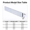 3610Pcs 410J 413J 416J 419J 422J Staple Framing Tacker U Shaped Nail For Electric Stapler Gun Furniture Cabinet Woodworking 4
