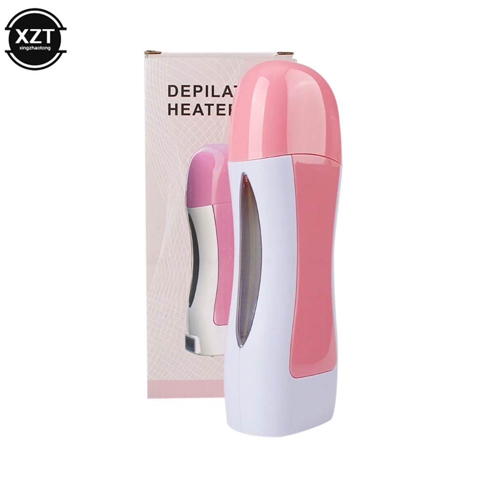 Handheld Electric Hair Removal Wax-melt Machine Heater Portable Epilator Roll on Wax Depilatory Heater Skin Care Tools wax heater hair removal wax hair removal tool