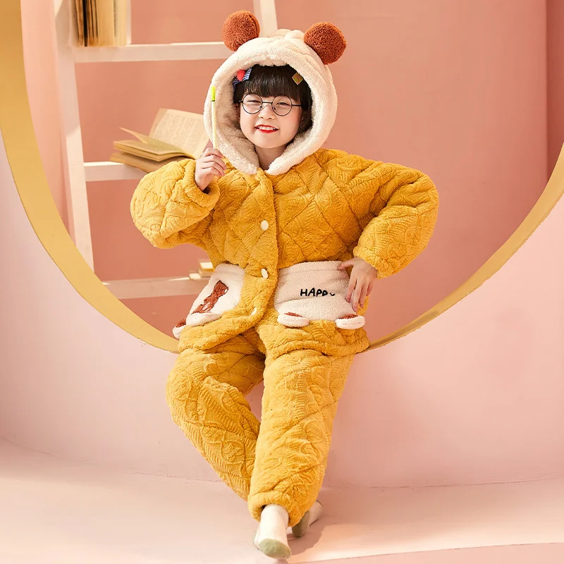 Рисунок 2 - Зимняя детская симпатичная плотная бархатная Пижама