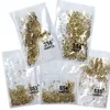 SS3-ss8 1440pcs Clear Crystal AB gold  3D Non HotFix FlatBack Nail Art Rhinestones Decorations Shoes And Dancing Decoration 2