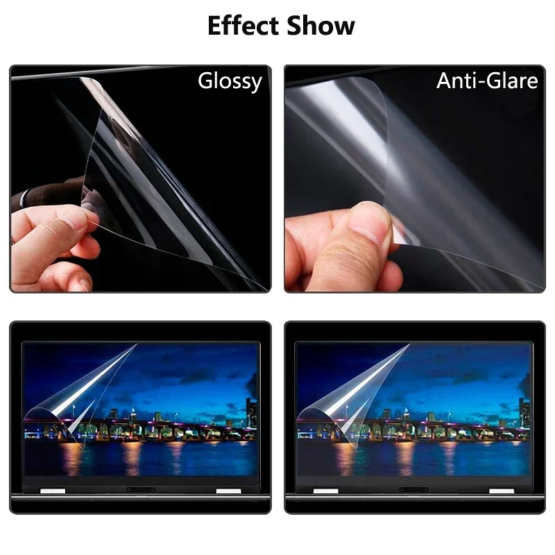 2 Pellicole Protettive Trasparenti Antiriflesso Per Lenovo Yoga 710-14 Touch (14")