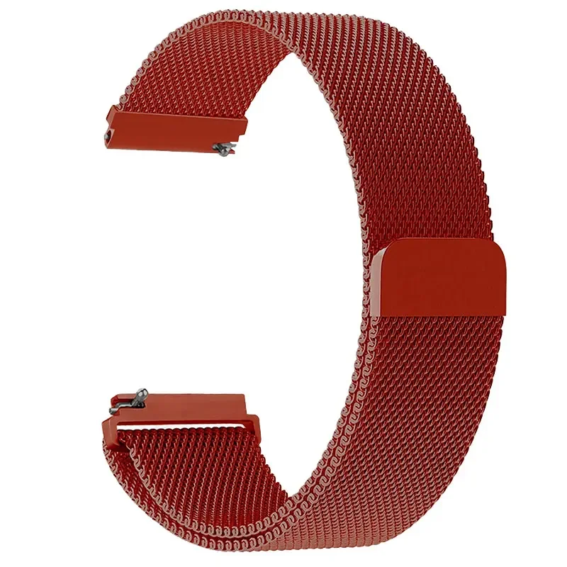 Elegant 22mm Milanese Strap - Premium Steel Watchband Bracelet