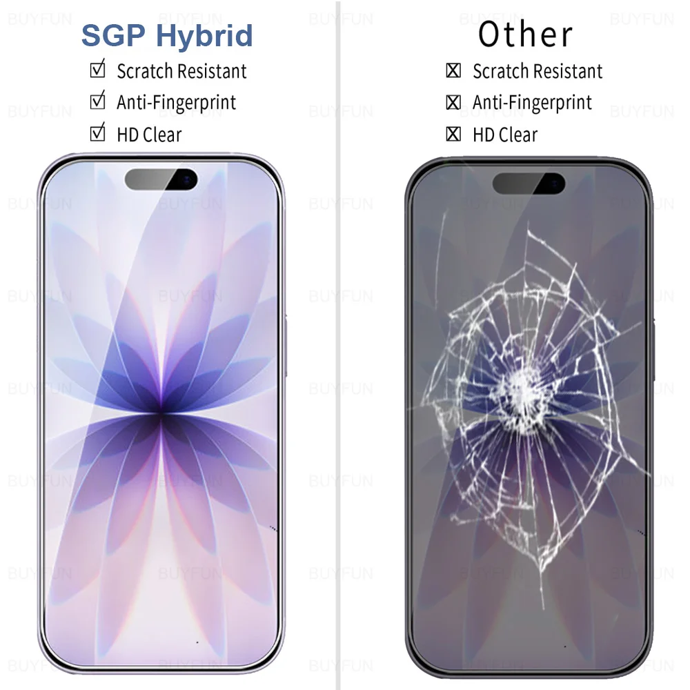 Clear Tempered Glass Screen Protector - 1 to 4 Pack
