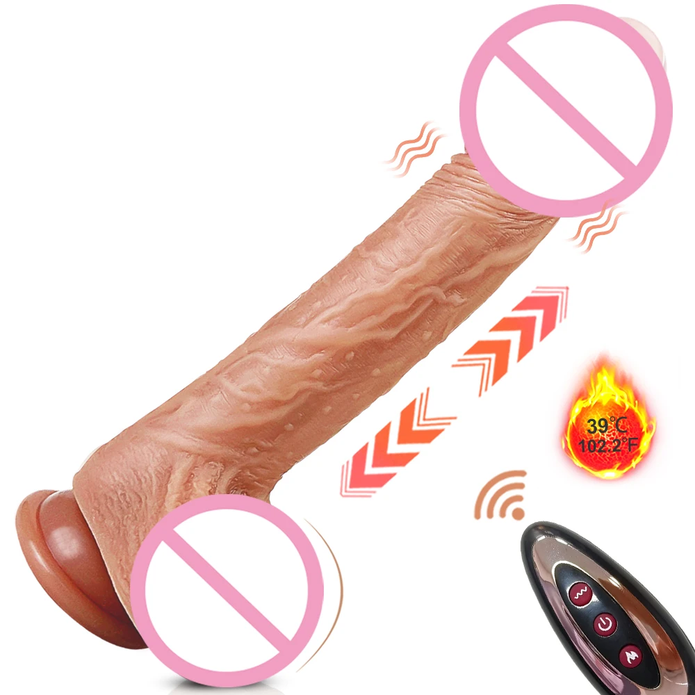 Remote Control Dildo for Woman Realistic Thrusting Dildos for G-Spot Anal Stimulation Sex Toys Realistic Fake Penis Vibrators sex toys