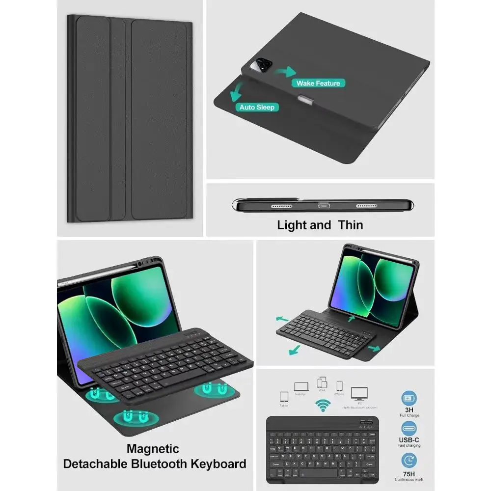 Premium Bluetooth Keyboard Case