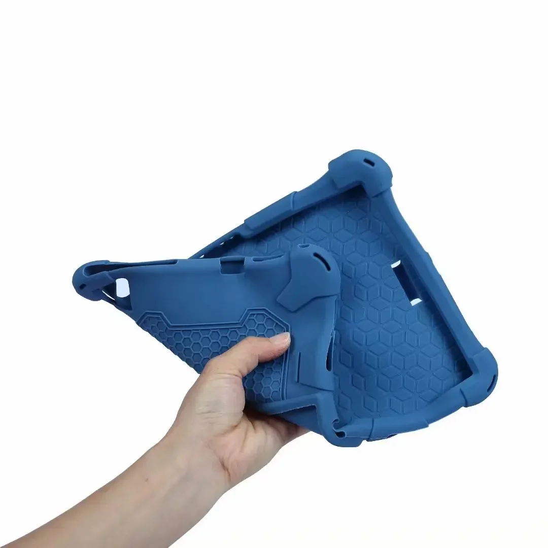 Universal Case Soft Silicone 10.1 inch Android Tablet PC Soft Shockproof Stand Cover Cases 248x168MM/9.76x6.61inch
