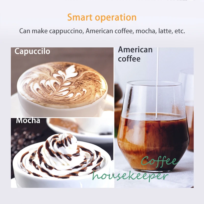 15bar Coffee Machine Concentrated Coffee Semi-Automatic Pump Type Cappuccino Machine Italian CRM3605 1450W