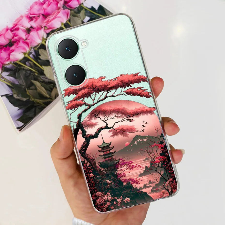 2024 Stylish Soft Silicone TPU Phone Case - Fashionable Back Cover Bumper