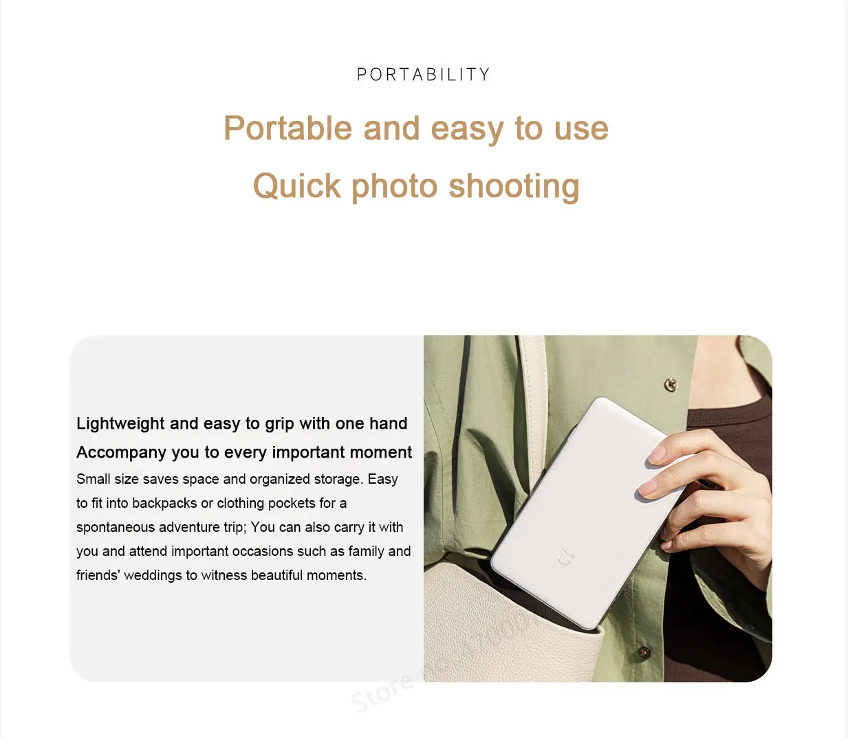 Xiaomi MI Portable Photo Printer PRO Wireless Pocket Printers