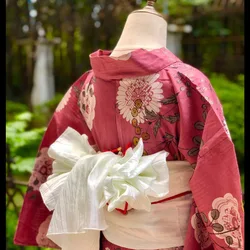 Quimono obi feminino sólido japonês yukata cinto clássico gueixa kimonos cosplay wear estilo vintage acessórios arco cinto de ajuste