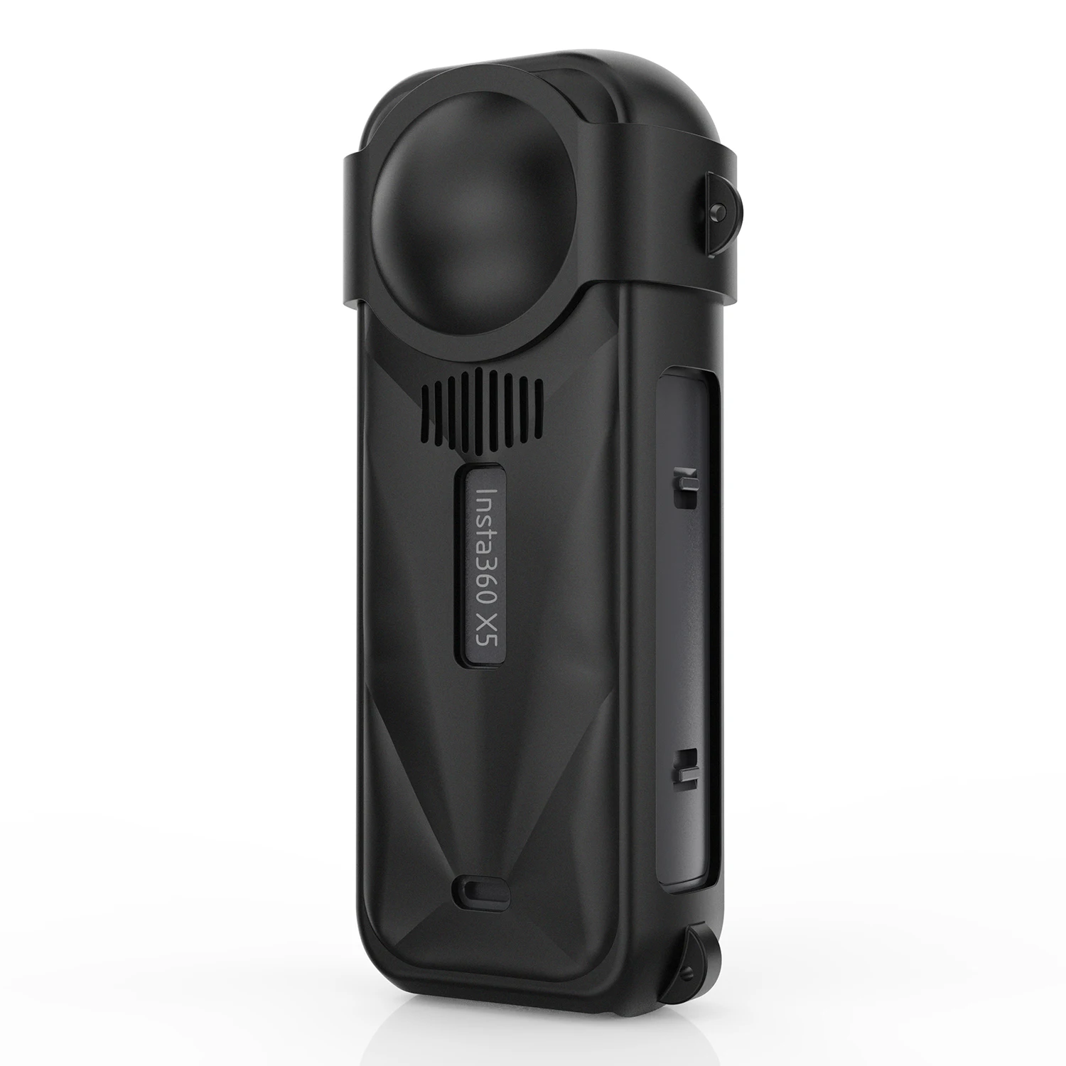 2-IN-1 Silikon Fall Objektivdeckel für Insta 360X5 Objektiv Schutz Abdeckung Kamera Körper Schutz Fall für Insta360 X5 Zubehör – Detail 3