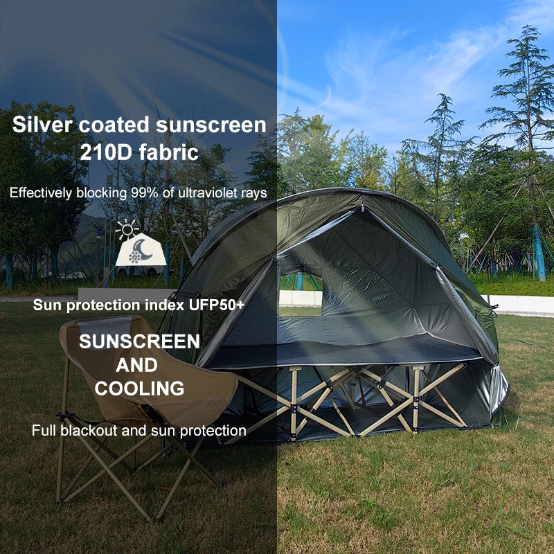 1 man tent backpacking lightweight for Hiking Climbing Fishing Hunting Outdoor Camping Tent Portable Exclude Cot