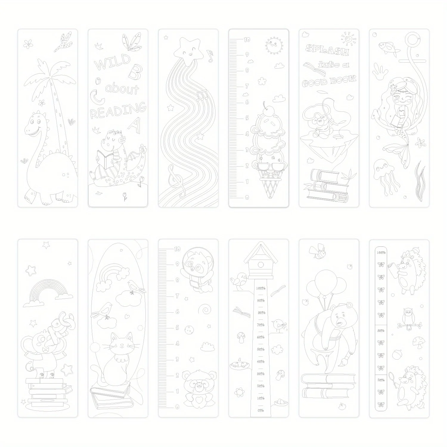 Express Your Creativity: DIY Coloring Bookmarks for Home, Classroom, and Book Lovers