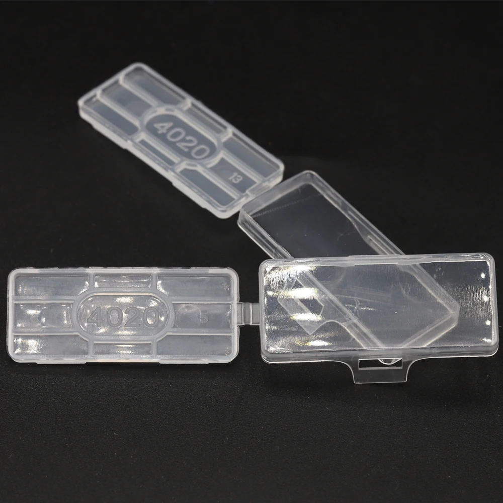 Cable Organizer 3010 3020 4010 4020 Plastic Transparent Clear Waterproof Wire Sign Cable Tie Marker Labeled Display Identification Tag Box