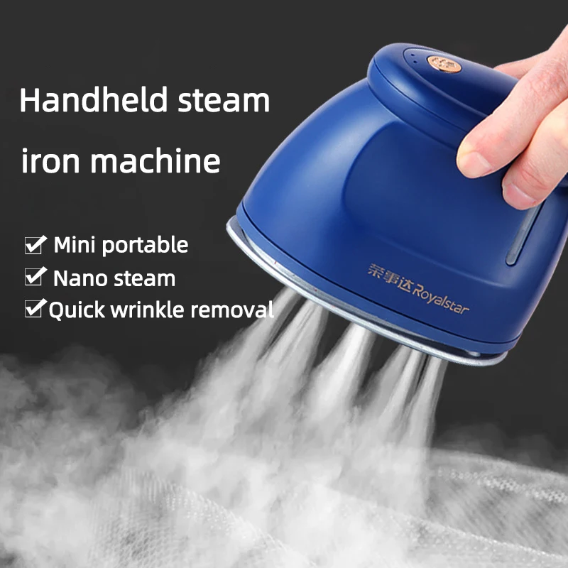 

800W Handheld Steam Iron Machine Portable Garment Steamer Cleaner Electric Iron Mite Removal Flat Ironing Clothes Generator 220V