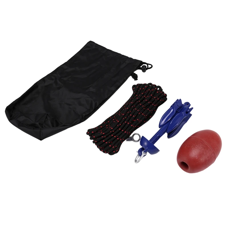 

Kayak Anchor Kits Portable Universal Folding Anchor Boat Marine Anchor Lightweight Small Watercraft Anchor