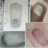 12cm White Round Squat Toilet Deodorant Plug Sewer Pipe Sink Drain Backflow Preventer Filter Plastic Kitchen Bathroom Fitting 2
