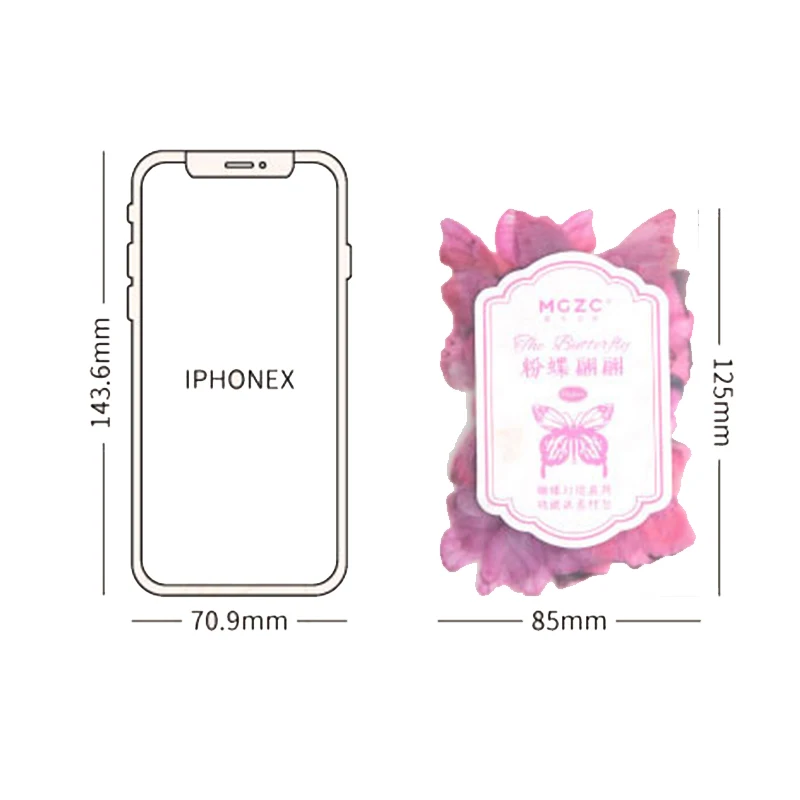 Рисунок 6 - салфетки для заметок в виде ба