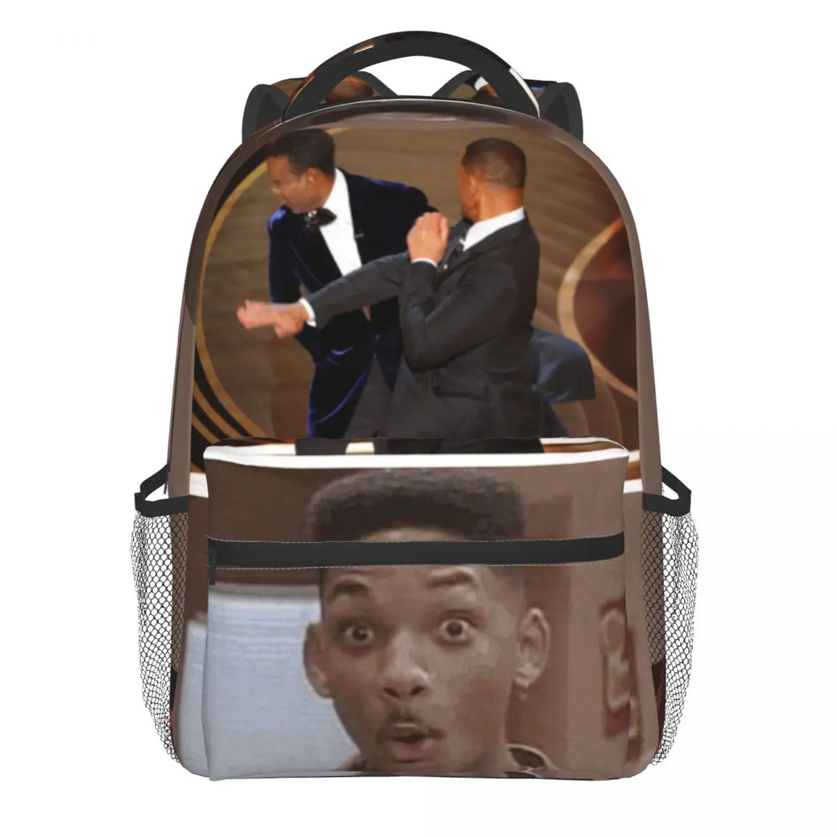 Will Smith Slaps Chris Rock Zaino Fresh Prince Reful Wow Zaini Da Viaggio Teen Funny School Bags Design Zaino Durevole