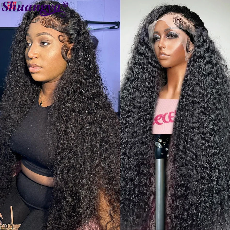 13x4 Lace Front Human Hair Wigs Water Wave Lace Frontal Wigs For Women Brazilian 100% Human Hair Deep Water Wave Front