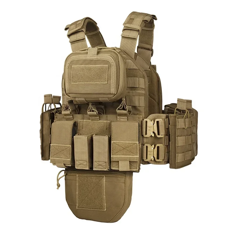 

Yakeda 1000D Nylon Molle Outdoor Tactical Vest CS Equipment Multifunctional Modular Colete Tactico Training Combat Vest