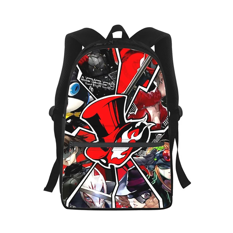 

Persona 5 Take Your Heart P5 Men Women Backpack 3D Print Fashion Student School Bag Laptop Backpack Kids Travel Shoulder Bag