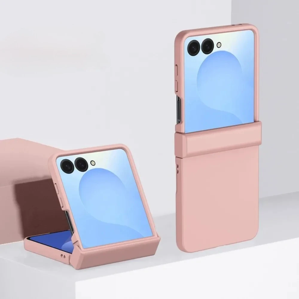 Premium Solid Color Protective Hinge Cover - Sleek, Fully Wrapped Skin Feel Phone Case