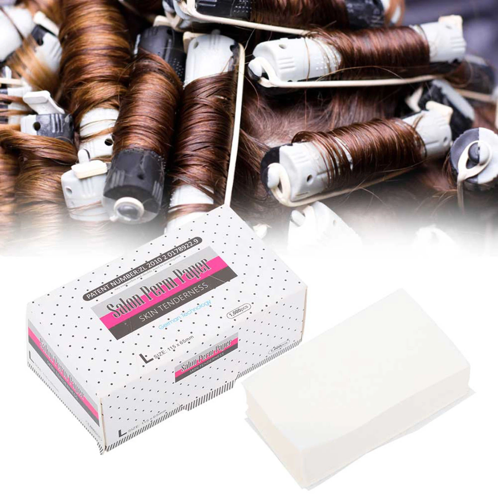 Disposable Perm Paper Home Hair Curling Paper Perming Hair Salon Permeable Resistant Soaking Perm Hairdressing Tool disposable perm paper