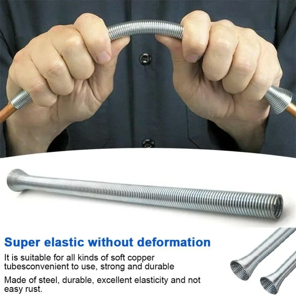 Tube Bender Spring 2pcs For Air Condition Copper Pipe Aluminum Tube