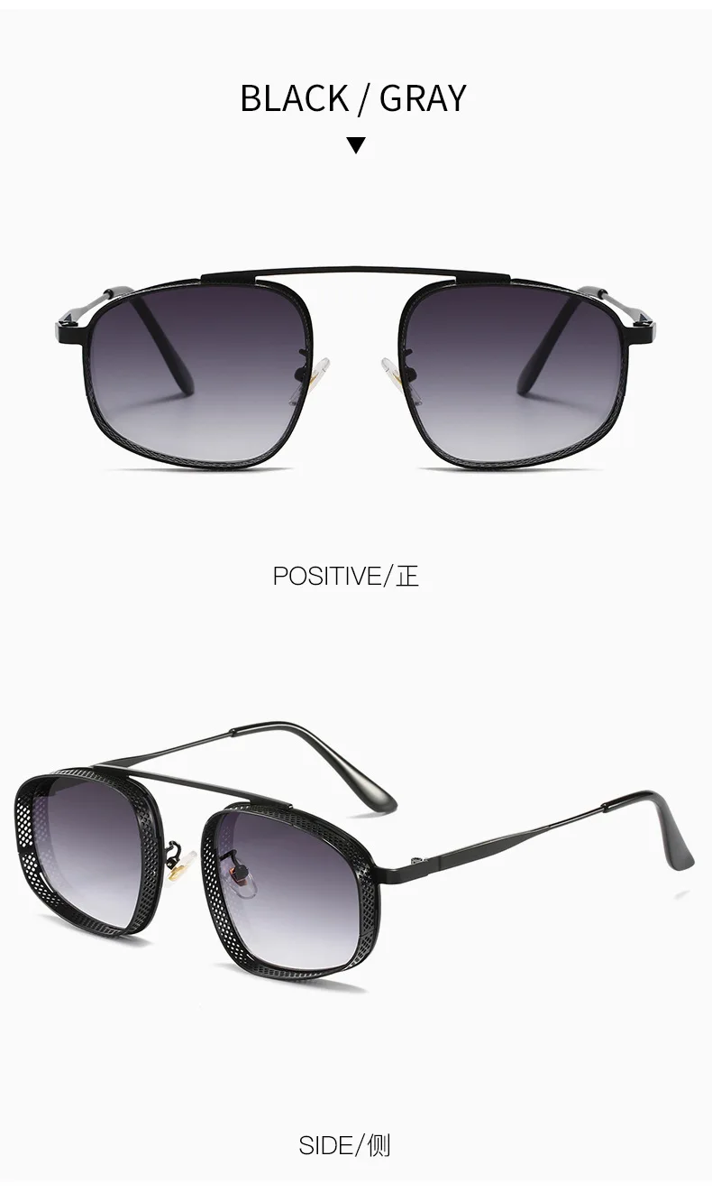 Steampunk Punk Sunglasses For Men Fashion Glasses Retro Shades Vintage Oculos De Sol Masculino Lunette De Soleil Homme_voghion.com