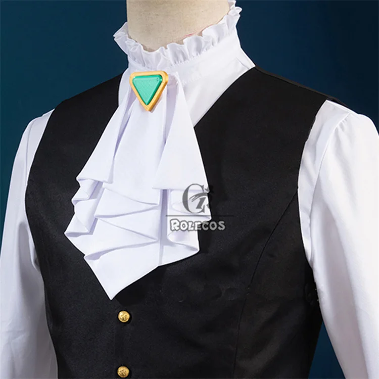 ROLECOS Anime Sousou No Frieren Lügner Frieren Beyond Journey's End Demon Lugner Cosplay Costume Men's Uniform Suit